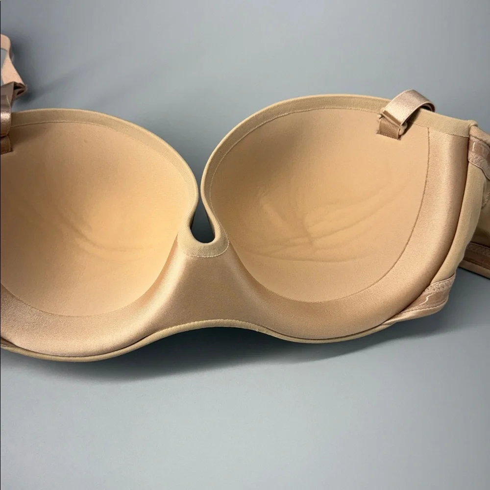 Warner's Womens Cushioned Underwire Lightly Lined Convertible Strapless Bra 36B - Picture 9 of 10